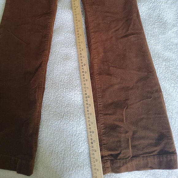 Talbots flawless Rust/Burnt/Honey Brown Corduroy Size 4 EUC - Picture 8 of 13